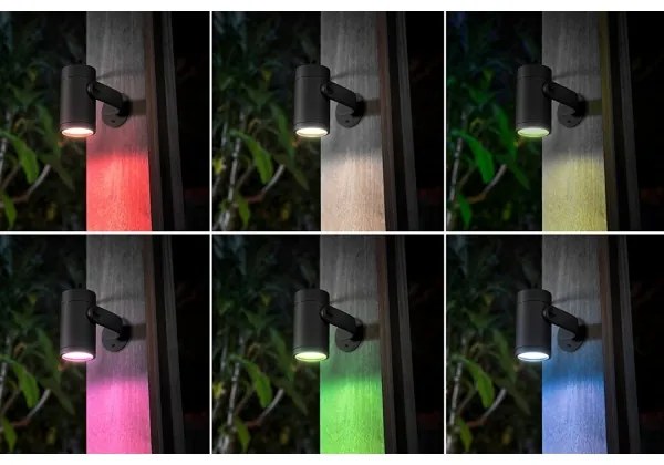 Philips 17415/30/P7 - Set extindere LED RGB exterior Hue LED/8W/230V