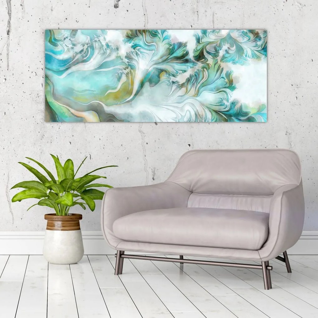 Tablou - Pictura modele abstracte de pictură (120x50 cm)