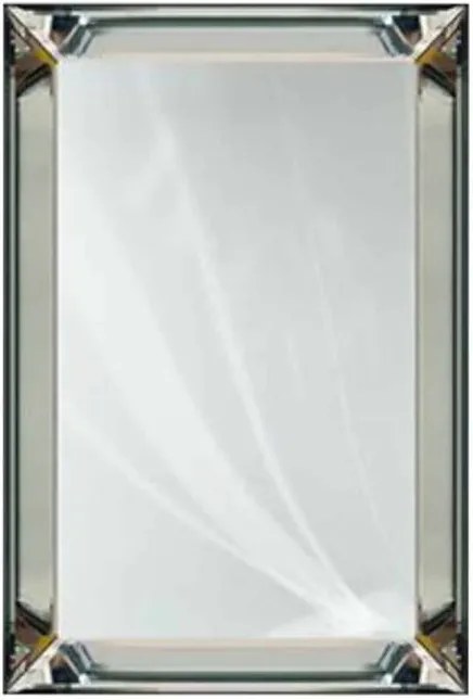 Oglinda dreptunghiulara argintie din sticla 84x109,5 cm Lewis Richmond Interiors