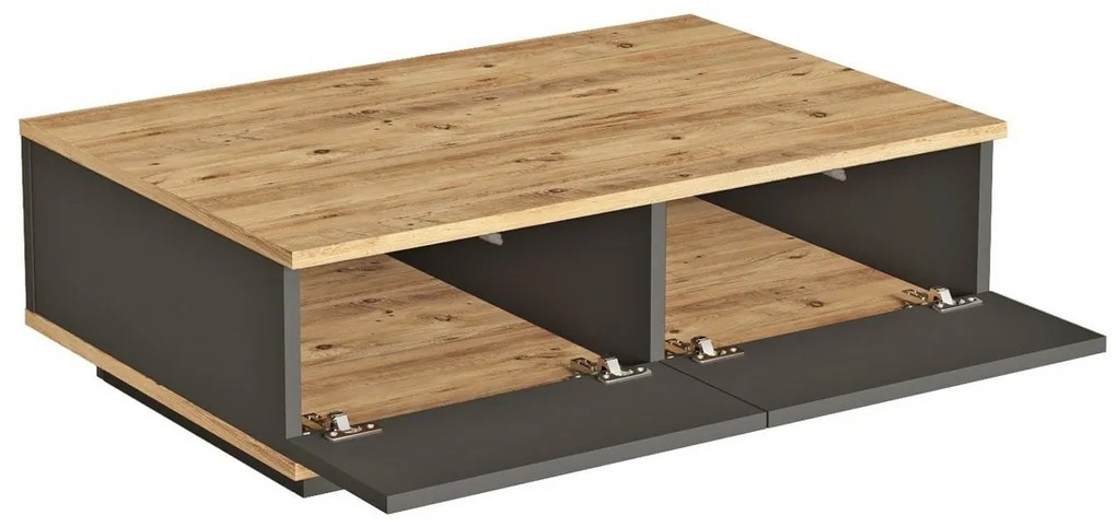 Măsuță de cafea Frem Anthracite and Atlantic Pine