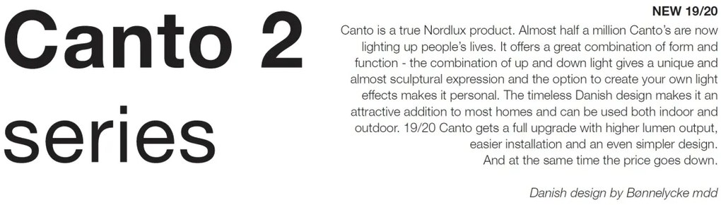 Aplica LED ambientala de exterior IP44 Canto Kubi 2 alba 49711001 NL