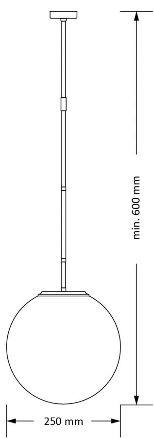 Lustra moderna realizata manual Ultimo 25cm