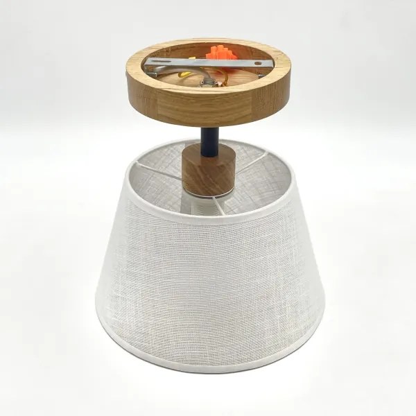 Lustr ANTONIO 1xE14/60W/230V alb, montaj plafon