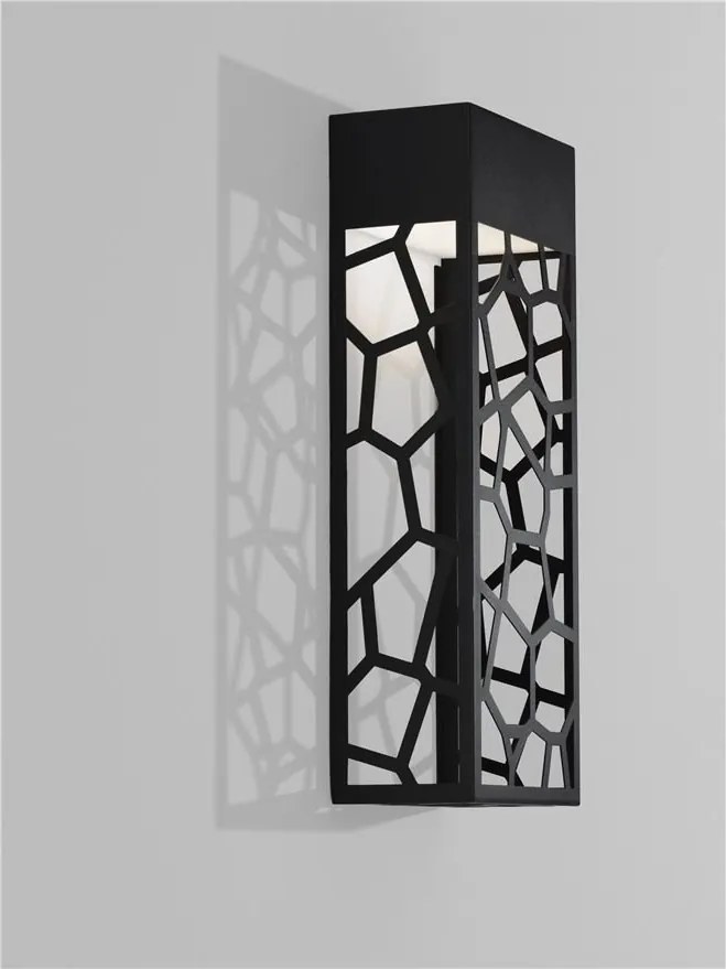 Aplica LED pentru exterior design arhitectural RAGNO negru