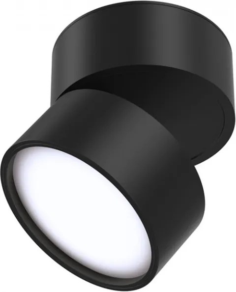 Spot negru din aluminiu cu LED Onda S Maytoni