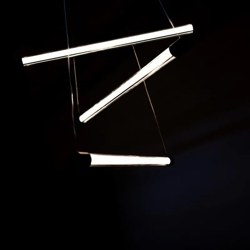 Lustra LED design modern Palos 3 3-Step DIMM Bk