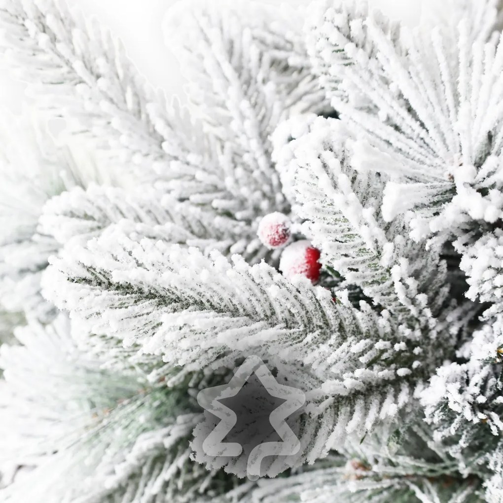 Coronita de Craciun Inzapezita 50 LED 60 cm