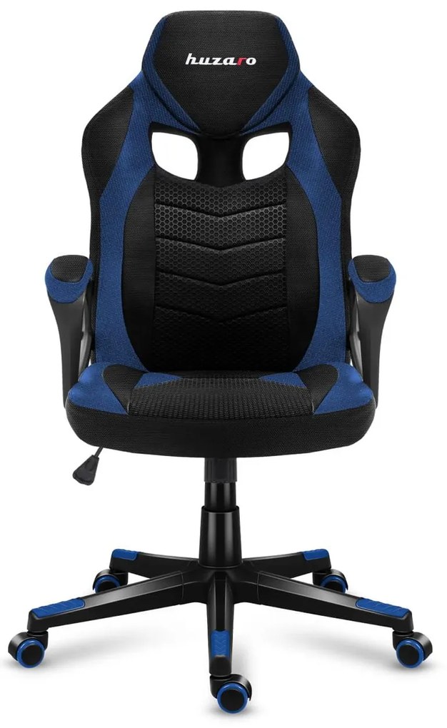 Fotoliu gaming Fusion 2.5 (negru + albastru). 1087463