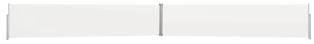 Copertina laterala retractabila de terasa, crem, 140 x 1200 cm Crem, 1200 x 140 cm