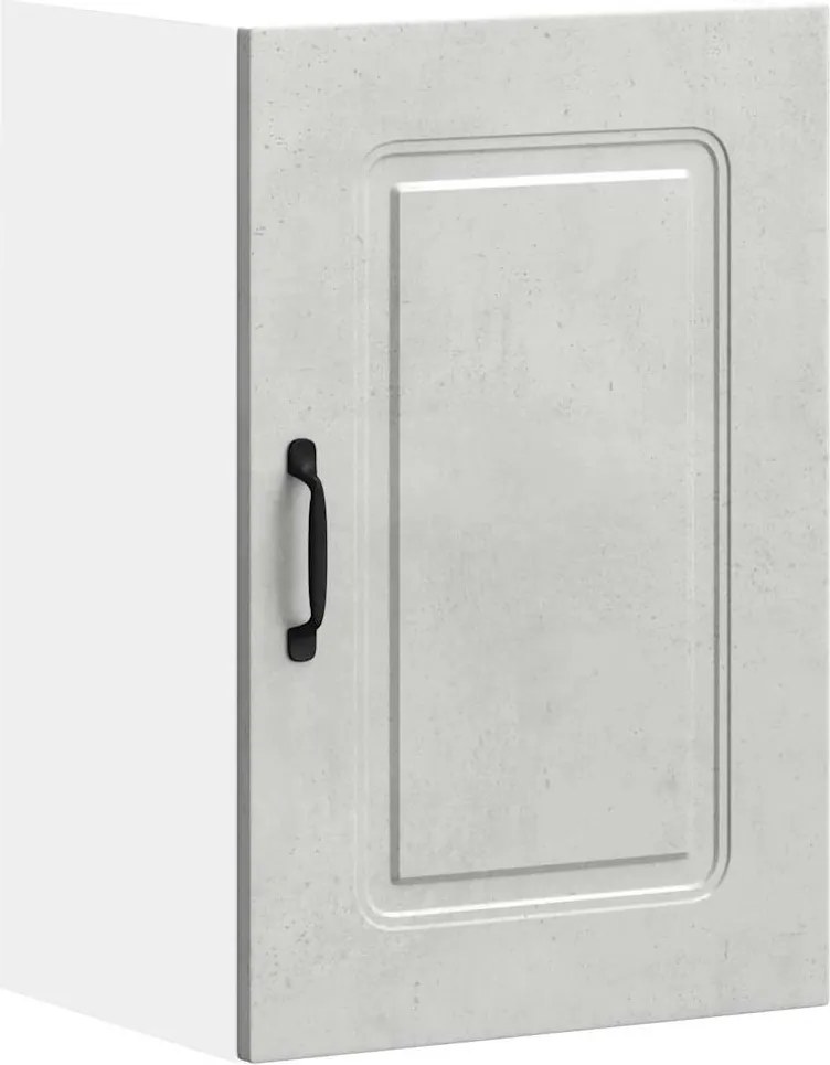 vidaXL Dulap de bucătărie „Kalmar” Lemn prelucrat gri beton