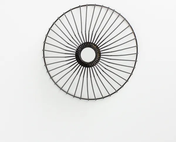 Brilagi - Lustră LED aplicată CERIA WIRE 1xE27/40W/230V, Ø 30 cm, neagră