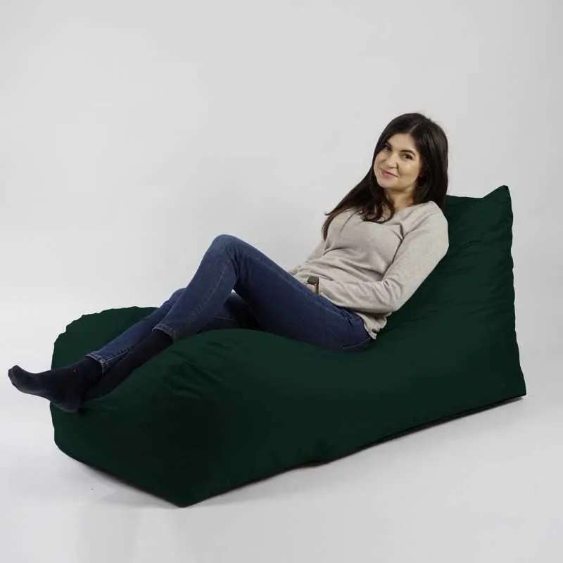 Fotoliu Looloop Pufrelax, Material Impermeabil - Verde Tuborg