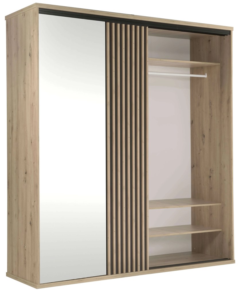 Dulap de haine Claudi 15 (Stejar artisan). 1055498