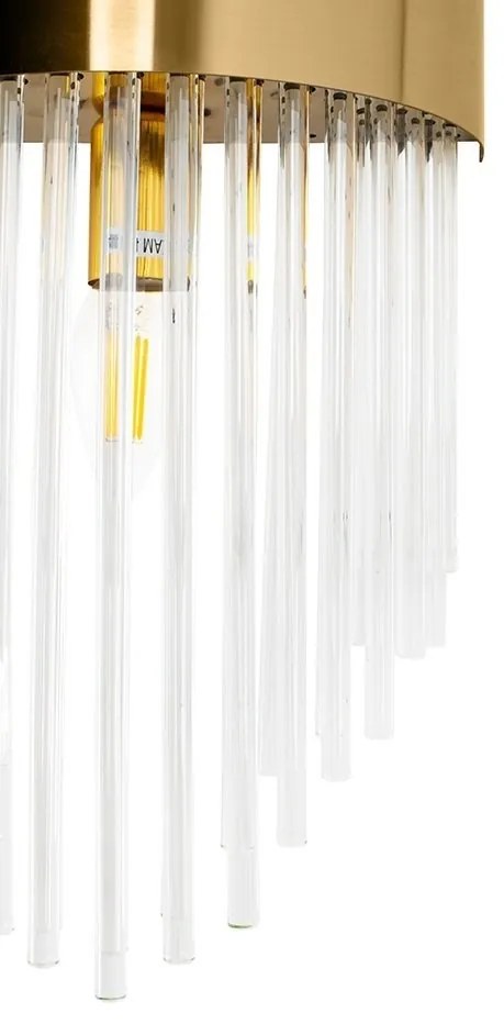 Aplica de perete design decorativ Imperial M auriu