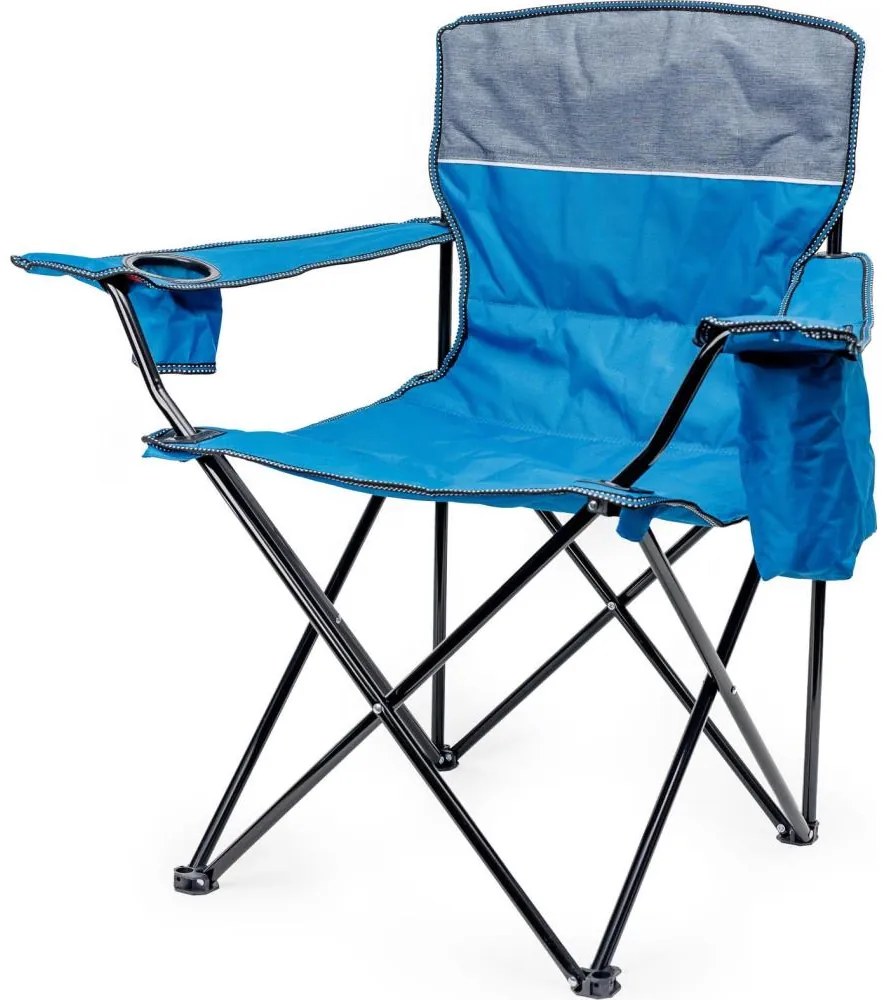 Scaun pliabil de drumeție albastru