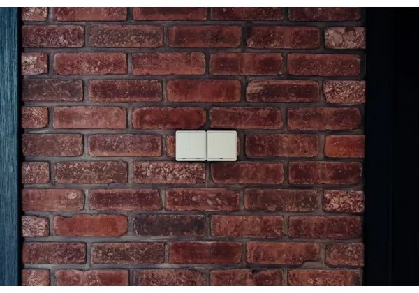 Întrerupător cu 2 butoane SMART 1xCR2430 Zigbee 3.0 Tuya Immax NEO 07507L