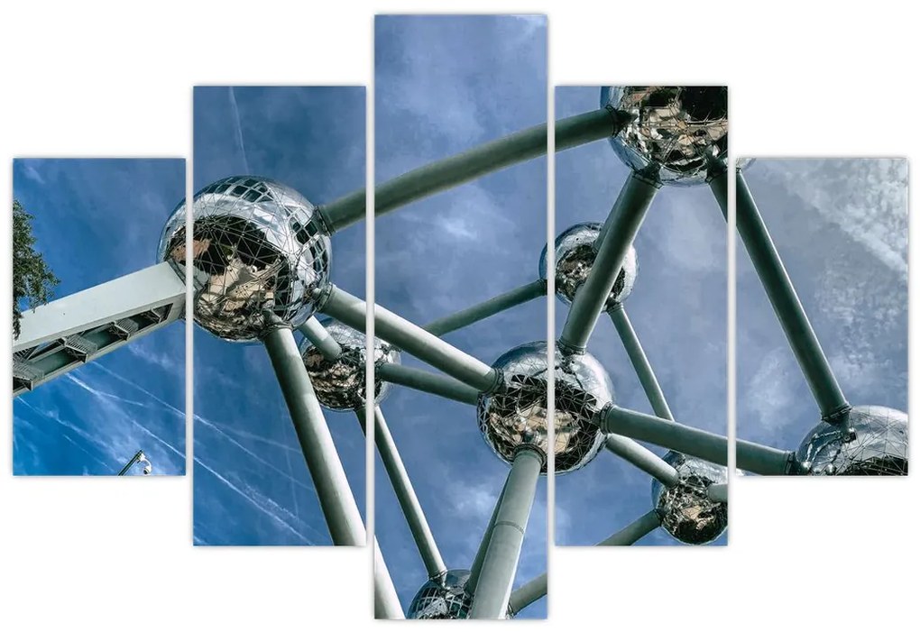Tablou- atomium la Bruxelles (150x105 cm)