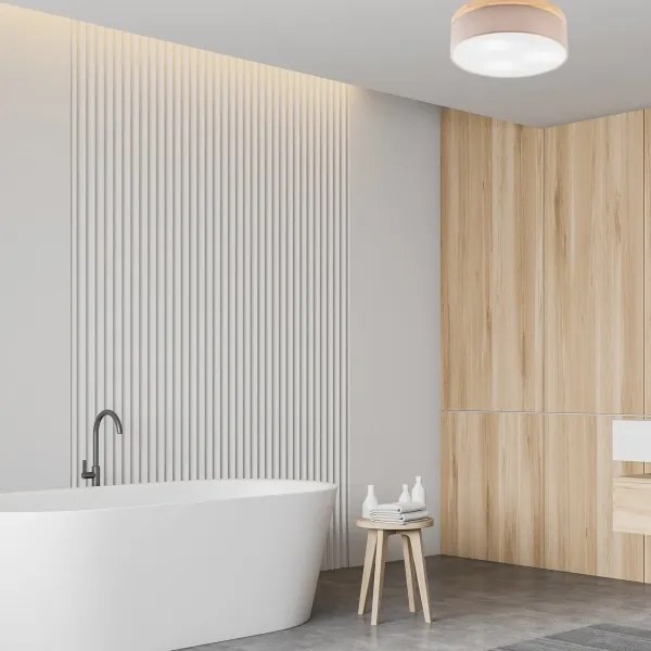 Plafonieră Brilagi BELLADONNA 3xE27/15W/230V d. 50 cm bej/pin