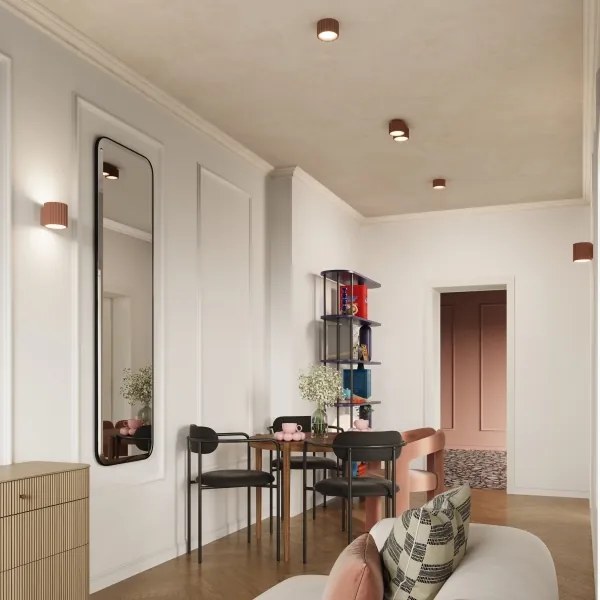 Sollux SL.1808 - Spot AURA 2xGX53/10W/230V, maro