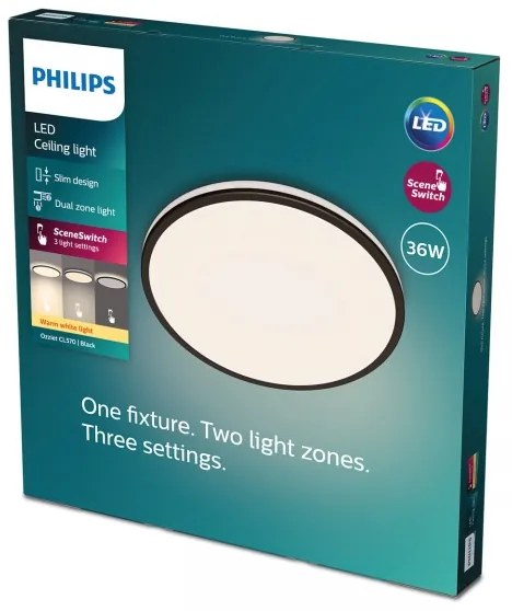 Plafonieră LED dimabilă OZZIET SCENE SWITCH LED/36W/230V 2700K Philips
