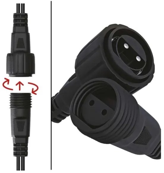 Instalație LED de Crăciun de exterior 160xLED/2x1,5m IP44 alb rece