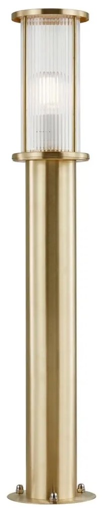 Stalp mediu pentru iluminat exterior IP54 Linton alama