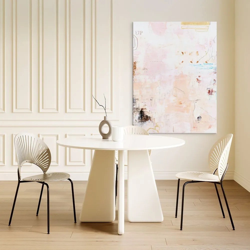 Tablou pictat manual pe pânză 88x118 cm Small Notes – Malerifabrikken