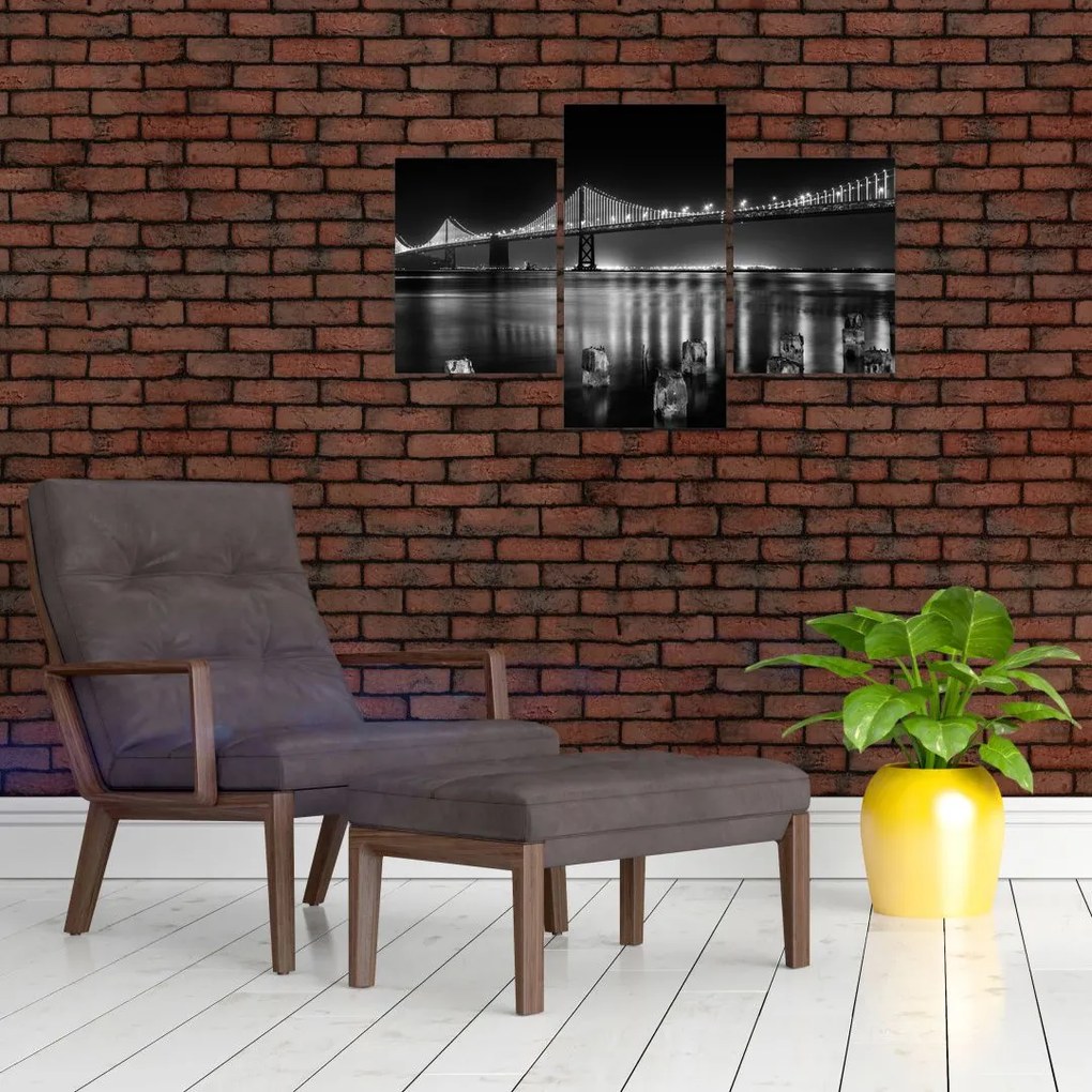 Tablou - pod albnegru (90x60 cm)