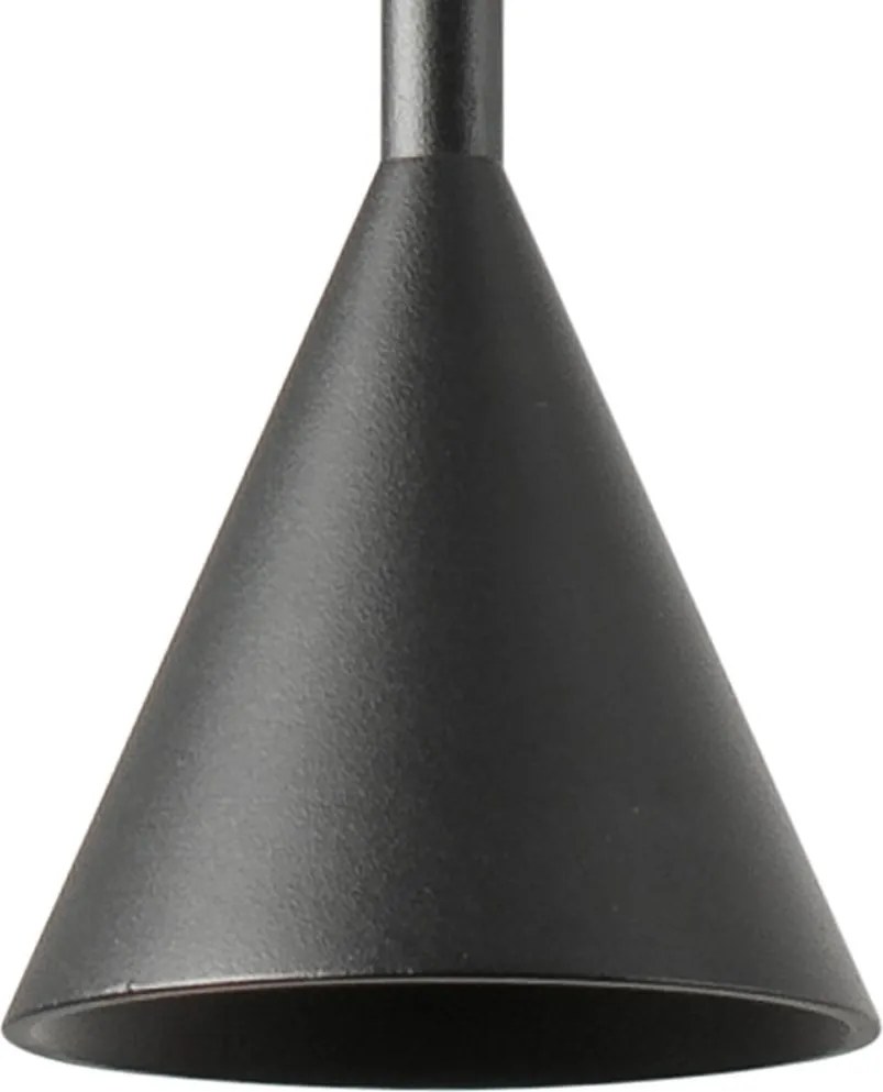 Pendul LED stil minimalist ANNA negru