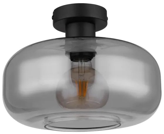 Lustră aplicată GIUSEPPE 1xE27/40W/230V gri Globo 15566D