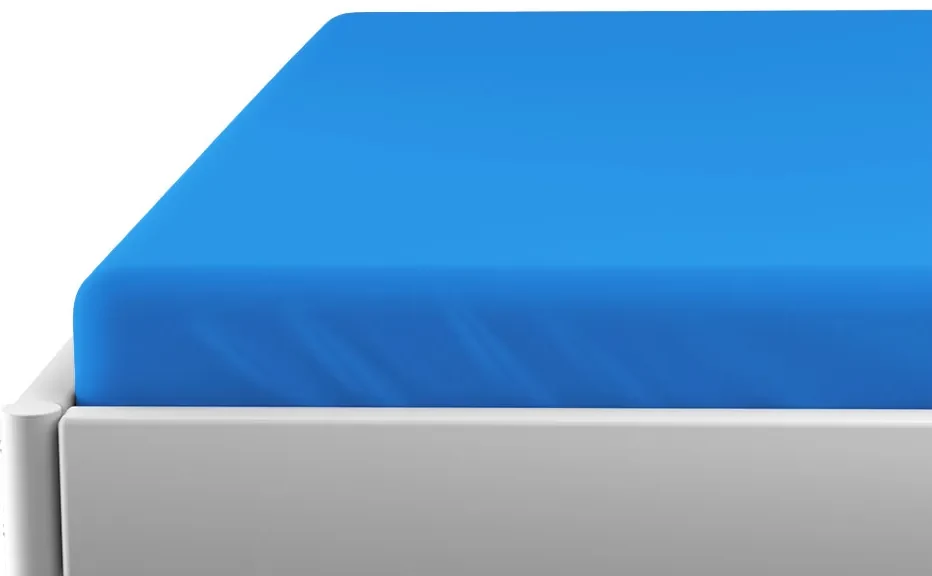 Cearsaf pentru patut copii EXCLUSIVE 60x120 cm albastru regal