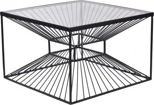 Masuta design modern Illusion 60cm, negru