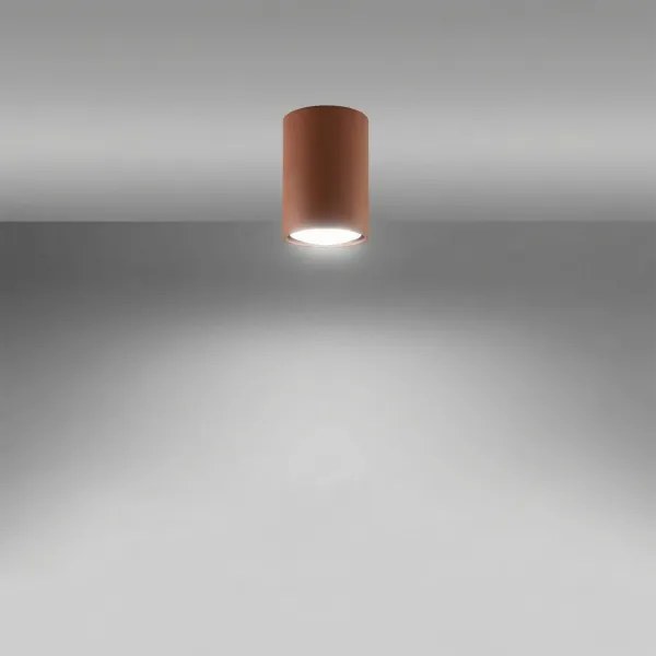 Sollux SL.2068 - Lampă spot LAGOS 1xGU10/10W/230V maro
