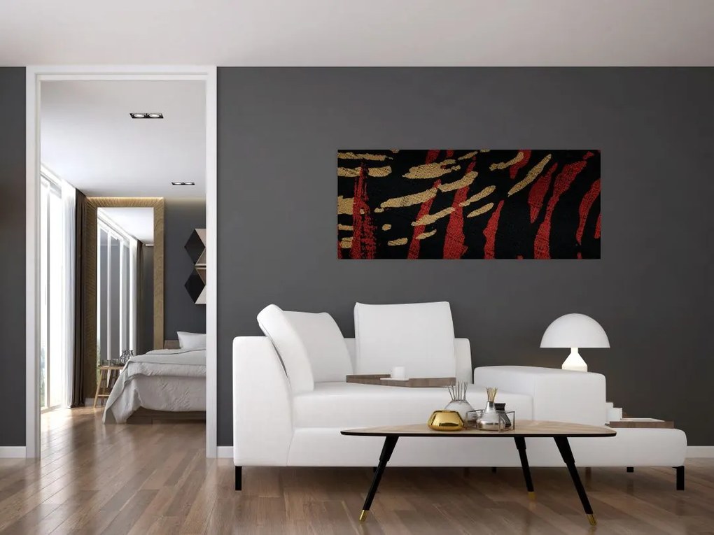 Tablou cu abstracție (120x50 cm)