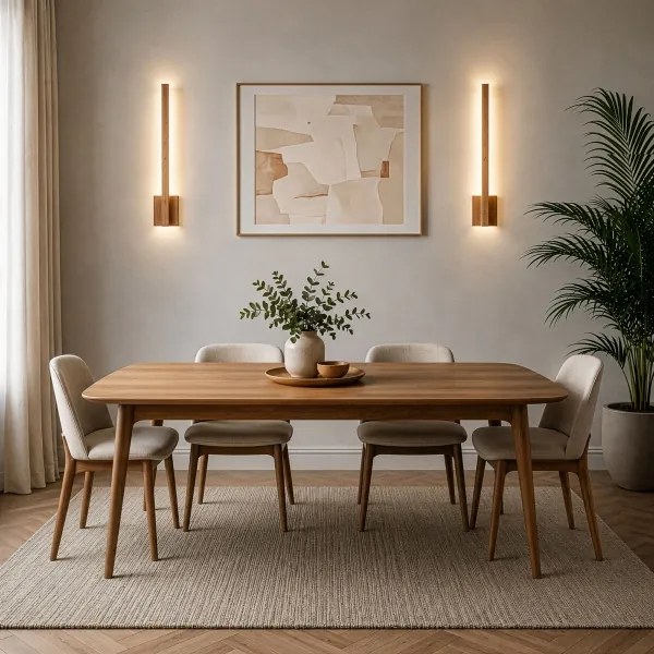 BRILAGI - Aplică de perete LED GARDALINE LED/90W/230V 100 cm stejar