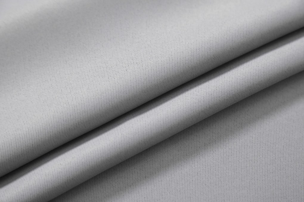 Draperie gri deschis OXFORD 140x250 cm Agatat: Inele metalice