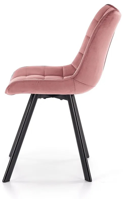 Scaun K332 velvet roz