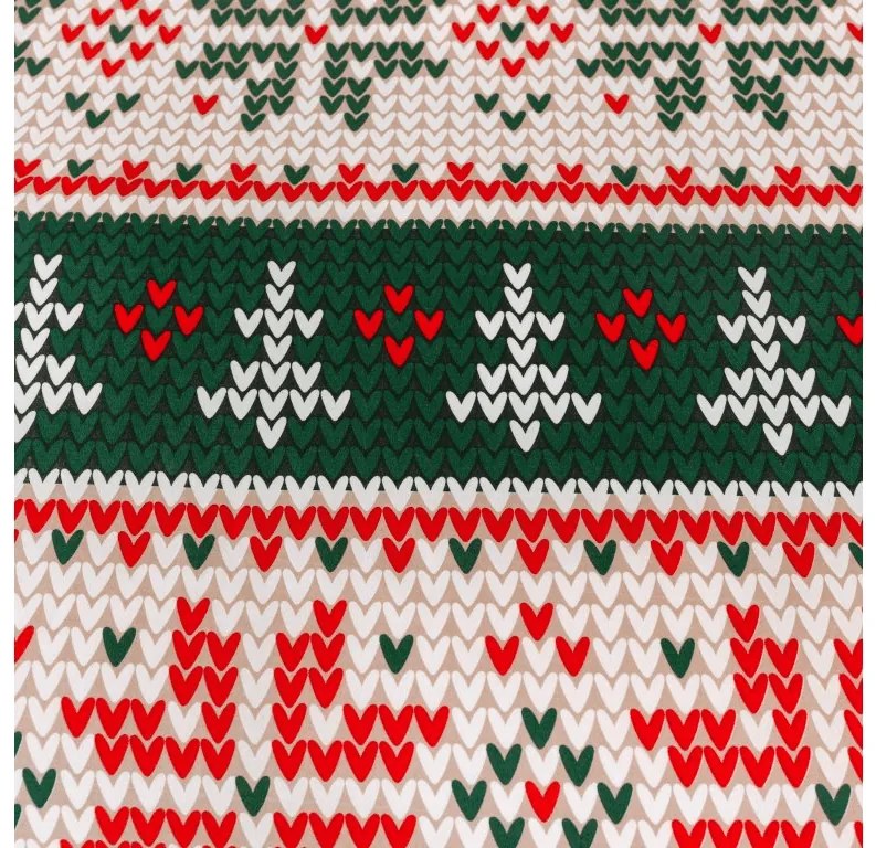 Lenjerie de pat din microfibra FROSTED CHRISTMAS colorata Dimensiune lenjerie de pat: 70 x 90 cm | 140 x 220 cm