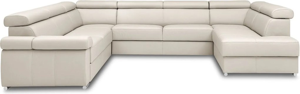 Colțar lemn masiv ZOOM, 333 × 91 × 261 cm - Stânga