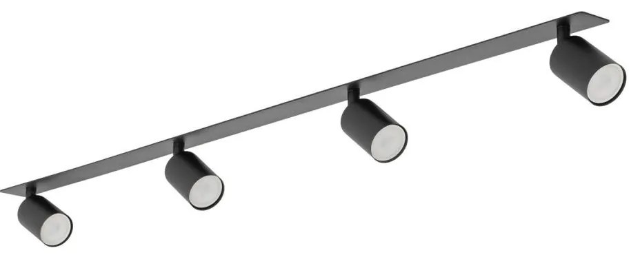 Spot încastrat NEX 4xGU10/10W/230V negru