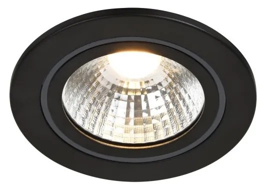 Spot LED incastrabil pentru baie IP44 Alec Black 3000K, 3-Step MOODMAKER