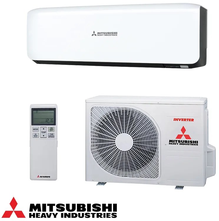 Aparat de aer conditionat inverter Mitsubishi Heavy Industries SRK35ZS-WB + SRC35ZS-W, 12000 BTU, 25 m², A++, R-32, Alb