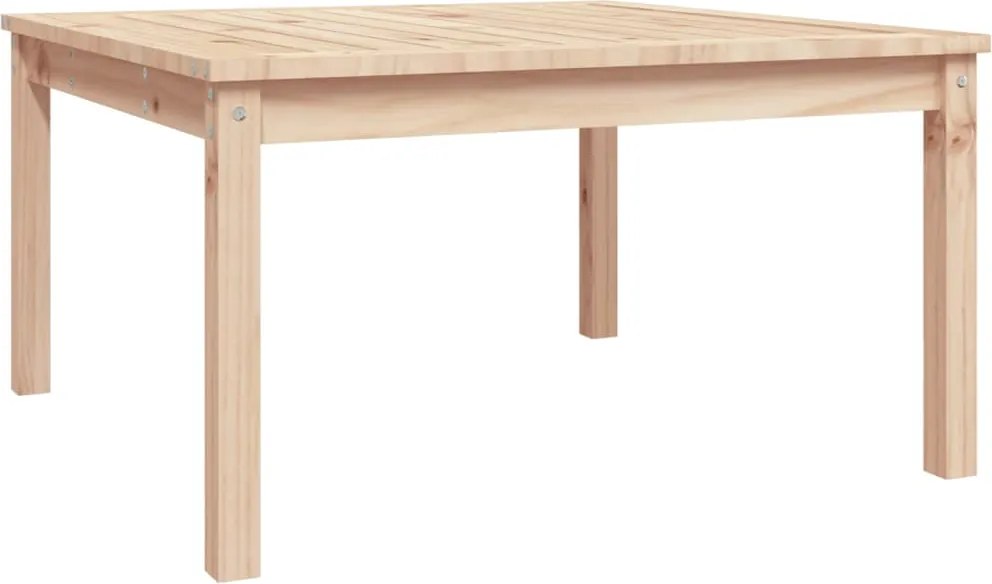 vidaXL Măsuță de grădină, 82,5x82,5x45 cm, lemn masiv de pin