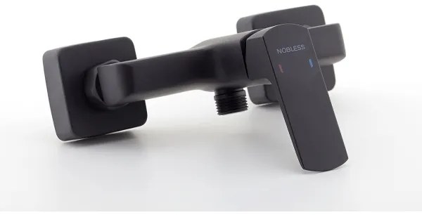 Baterie de duș Novaservis NOBLESS EGO negru mat