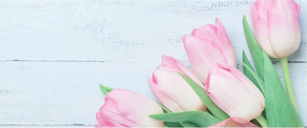 Tablou - Buchet de lalele (120x50 cm)