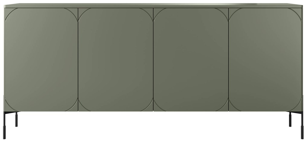 Comoda Sonatia 200 cm - olive