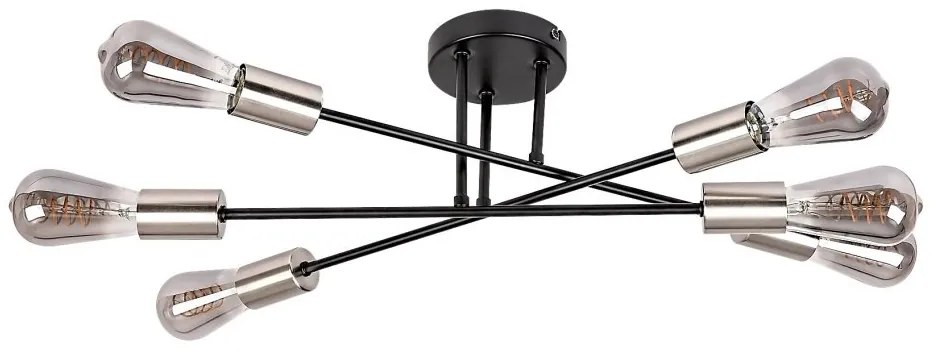 Plafoniera design modern Branwen negru