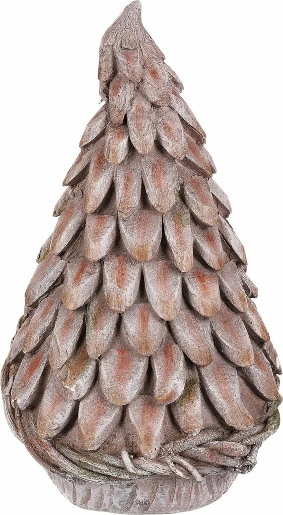 Decorațiune de grădină cap de pitic, gri, 24 x 21 x 43 cm