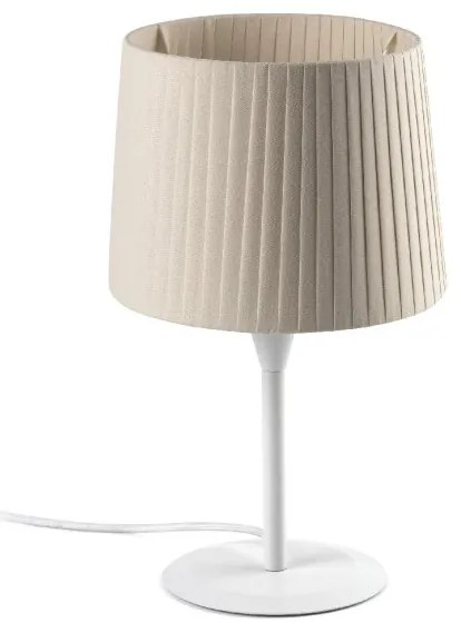 Veioza / Lampa de masa moderna design elegant SAMBA mini alb/bej 64316-35