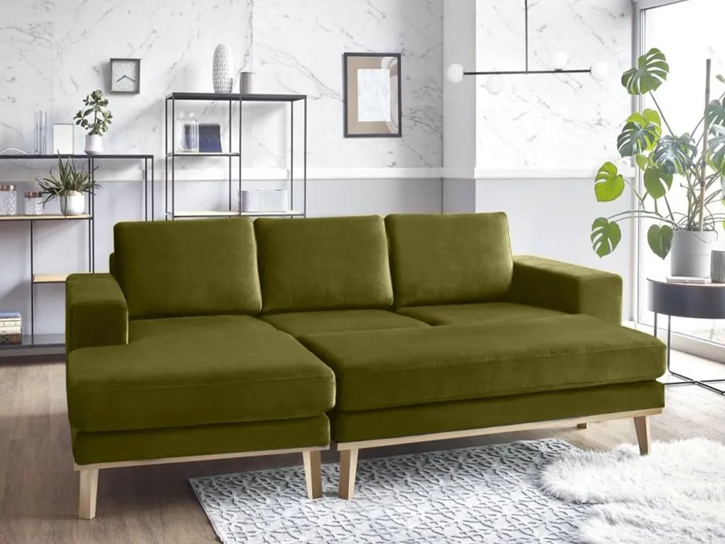 Coltar Culoare Verde, MOON Varianta de canapea: Colt Dreapta
